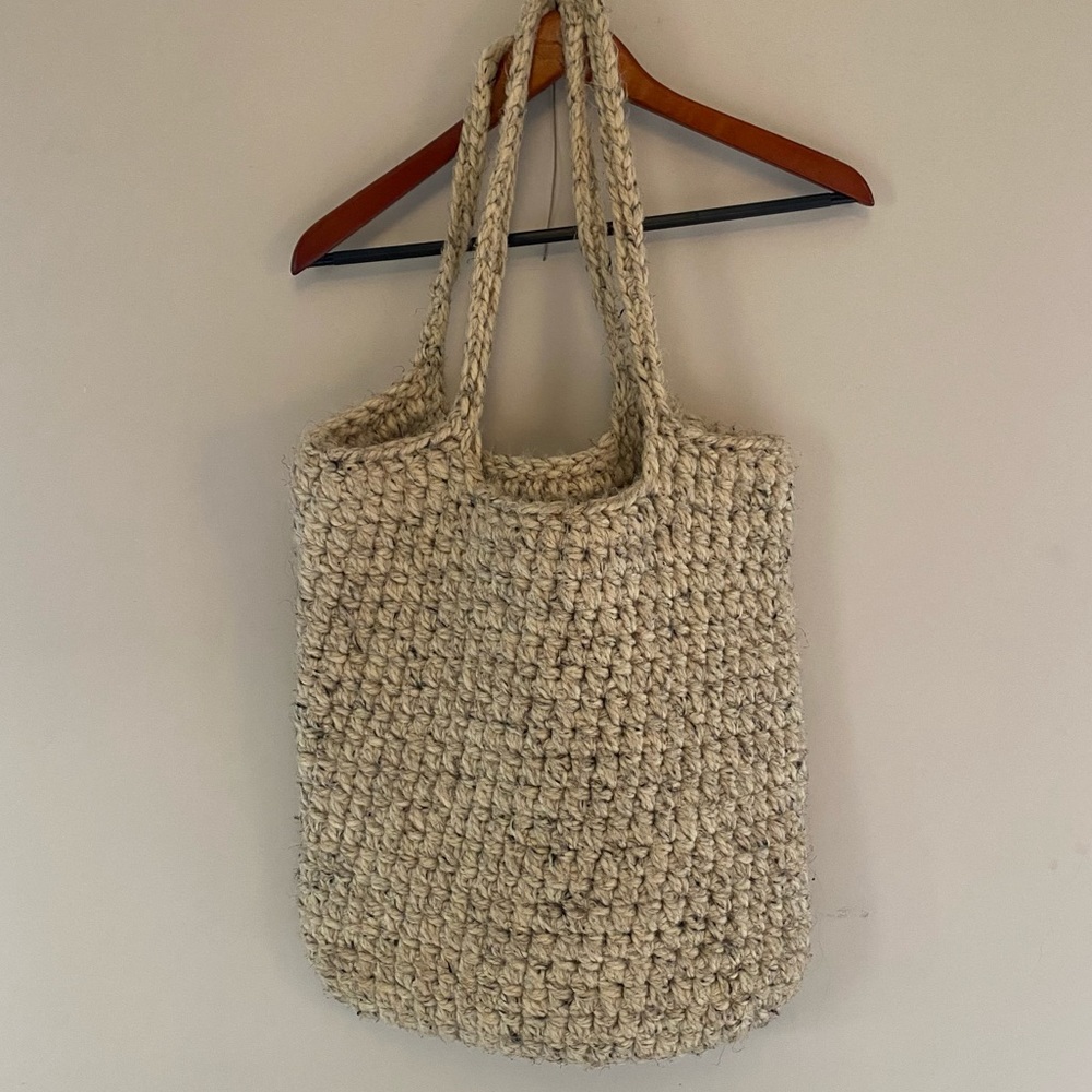 Handmade - Crochet bag - gray